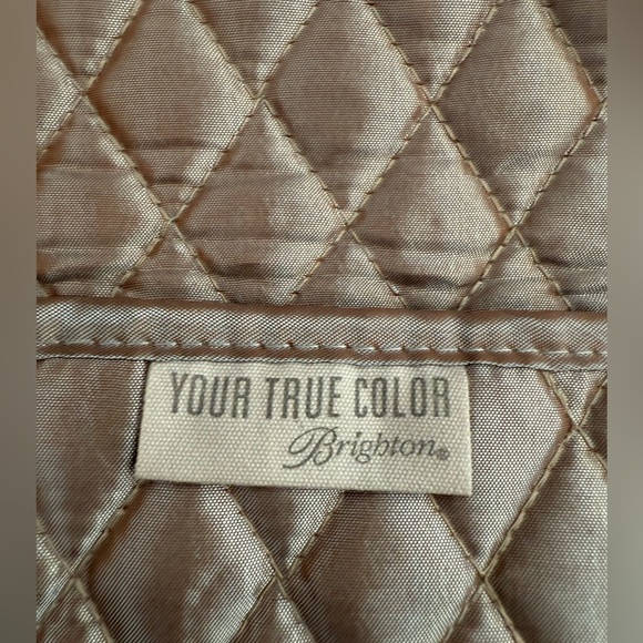 Brighton Quilted Gray Women's Jewelry Travel Bag Set - Picture 2 of 6